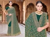 Shrinagar By Nari Fashion Georgette Heavy Zari Embroidery Work Saree